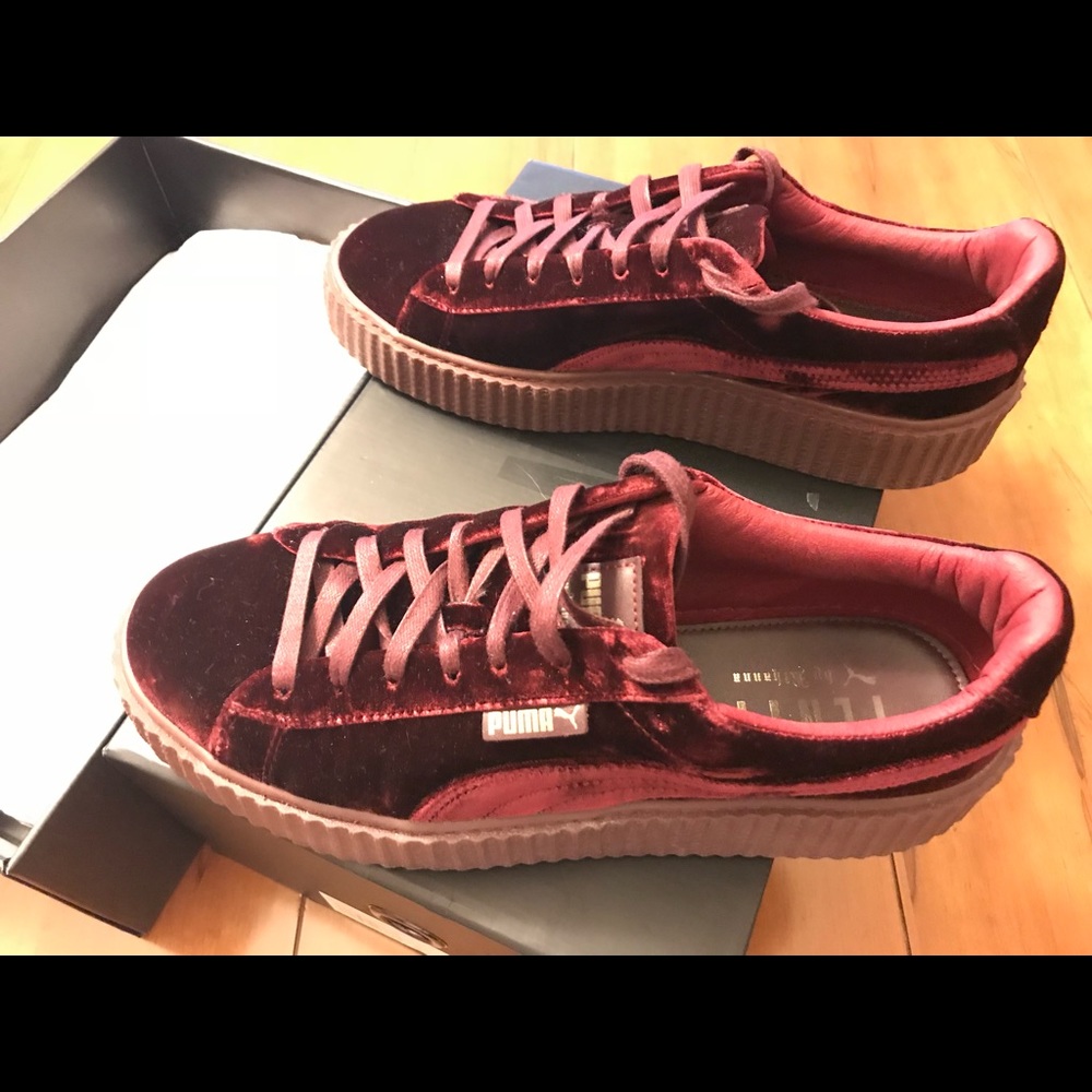 COPY - Fenty puma creepers velvet